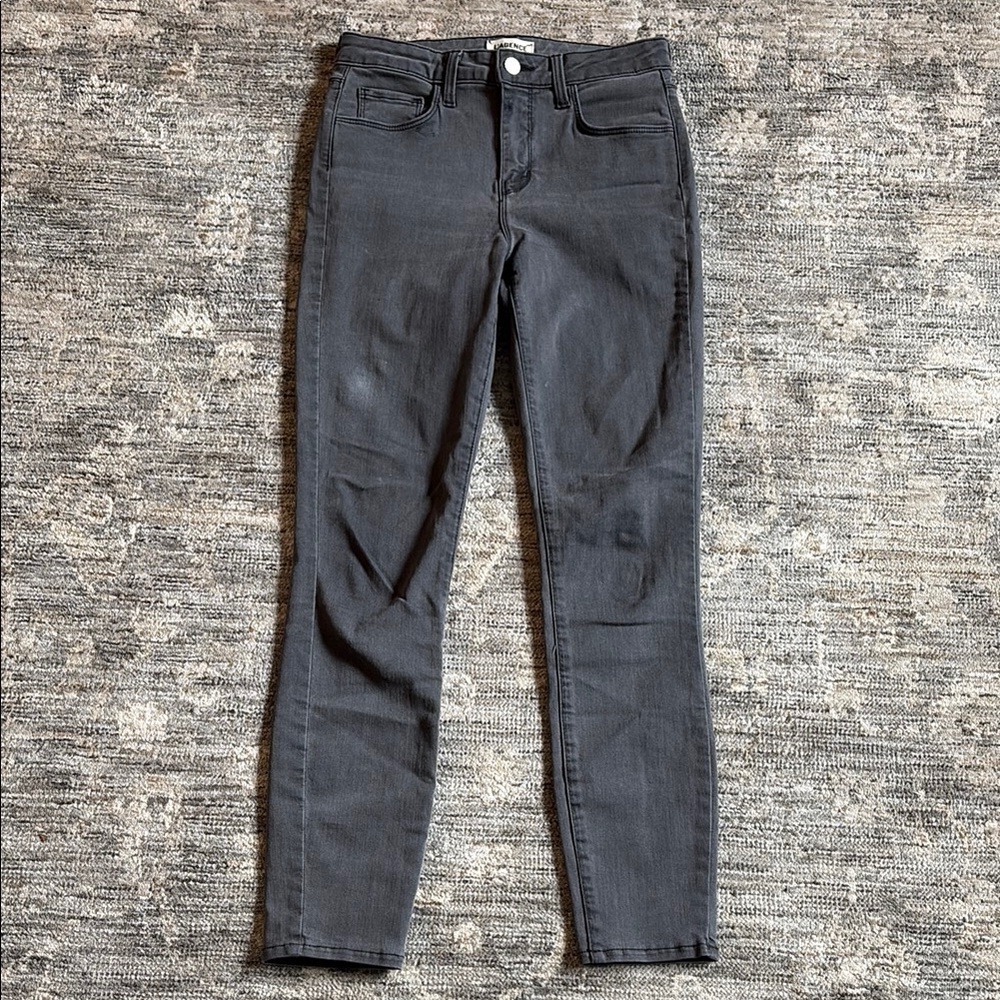 L’Agence Women's dark gray skinny high rise  Jeans - size 25